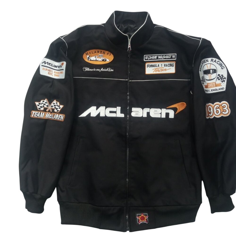 Vintage McLaren Racing Jacket – Size M – Motorsport Inspired